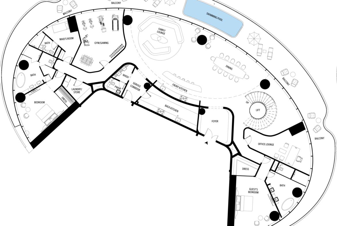 The-Mercedes-Benz-Vision-EQ-Silver-Arrow-Penthouse-The-Duplex-Penthouse-Level-1